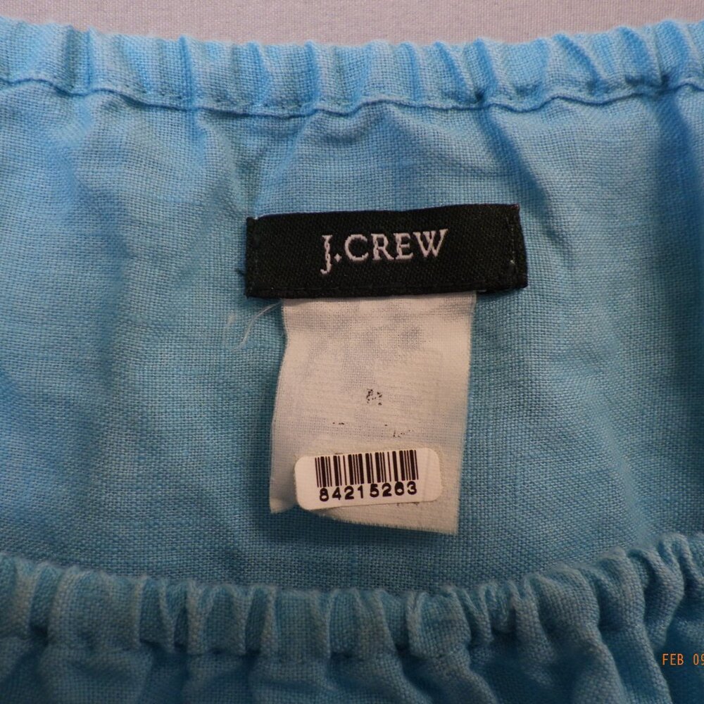 J Crew Blue Tunic Top - Picture 3 of 3
